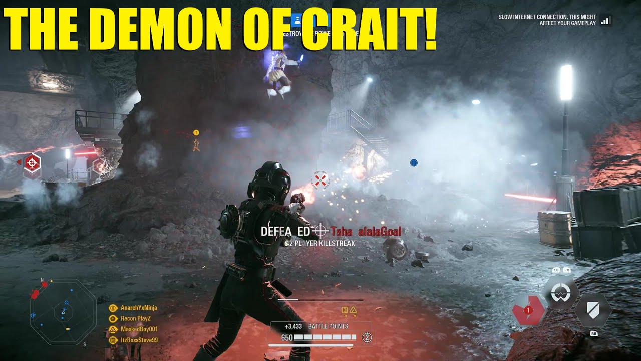 Iden proves she's the BEST choice for dominating Crait! - Star Wars Battlefront 2