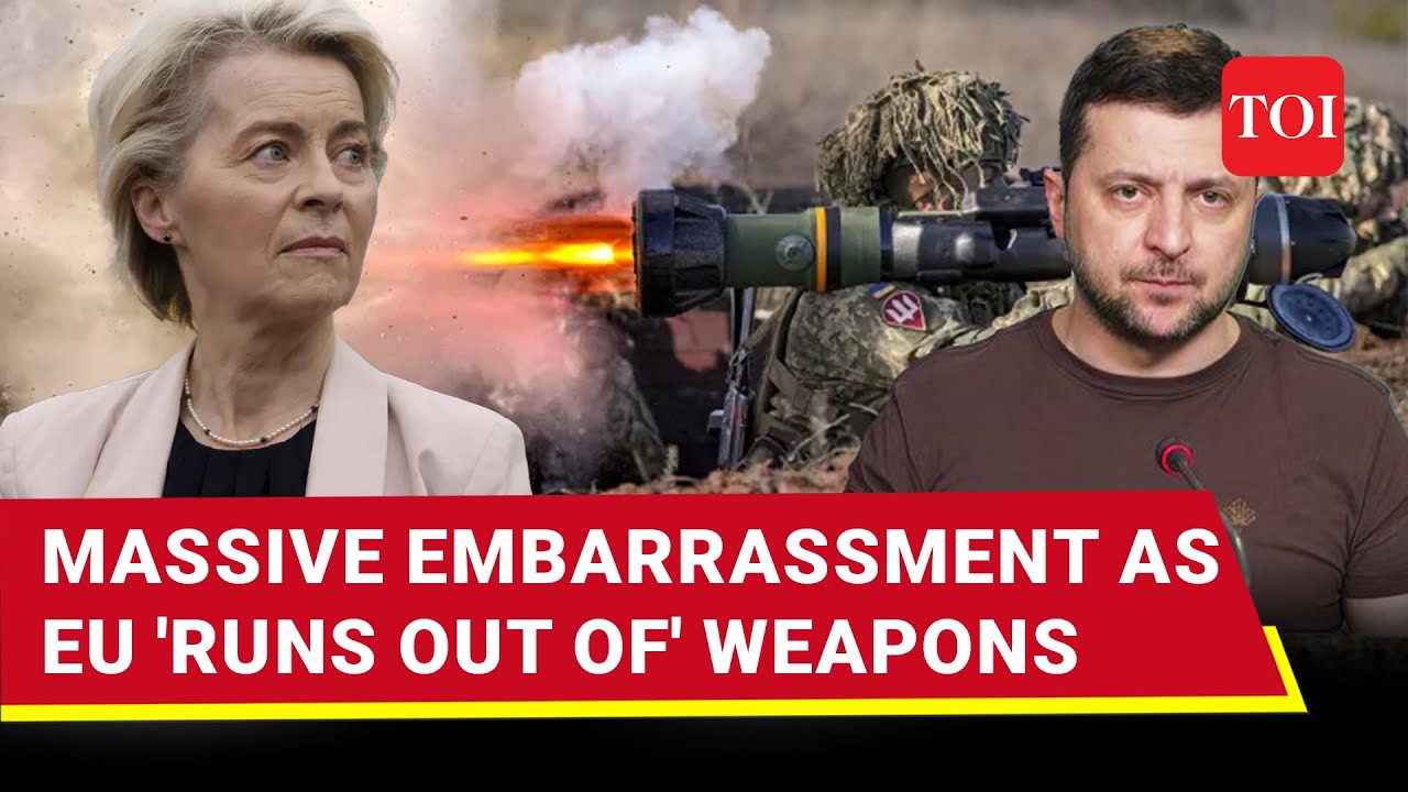'EU Weapon Stocks Empty': Chilling Reality Check As Europe Fights Trump Over Ukraine