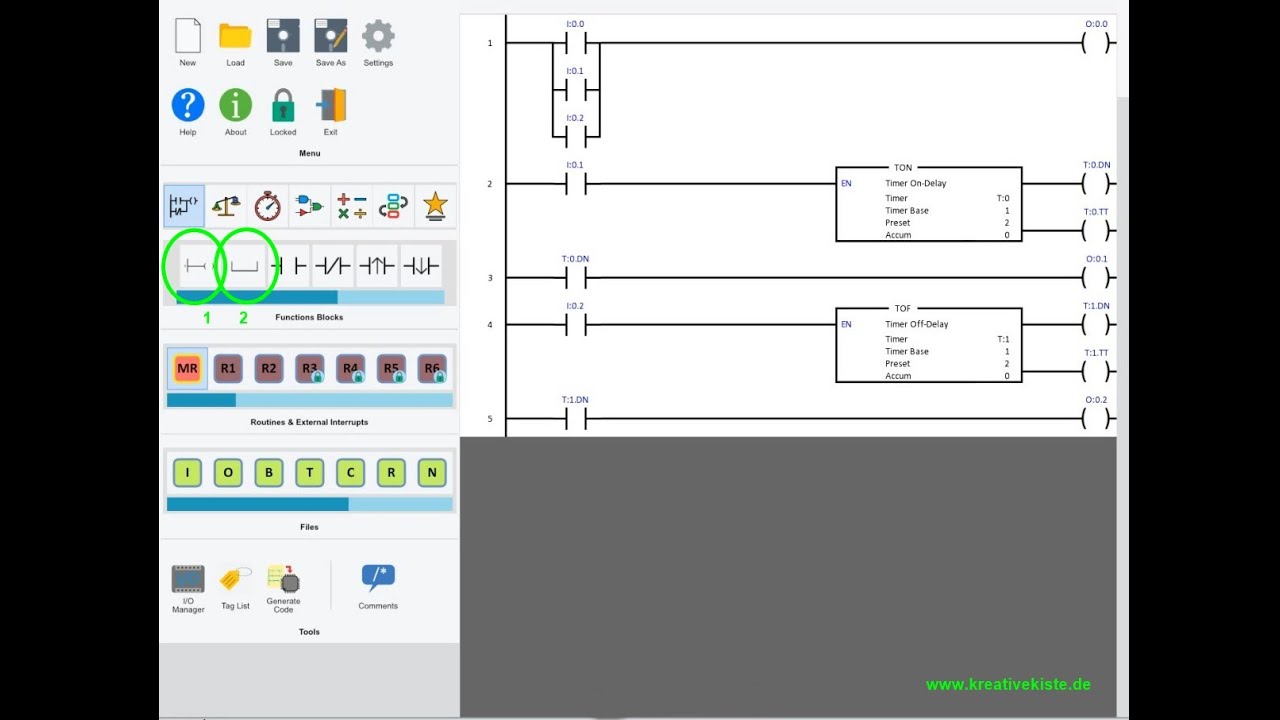 Arduino als PLC SPS mit Kontaktplan Software programmieren.