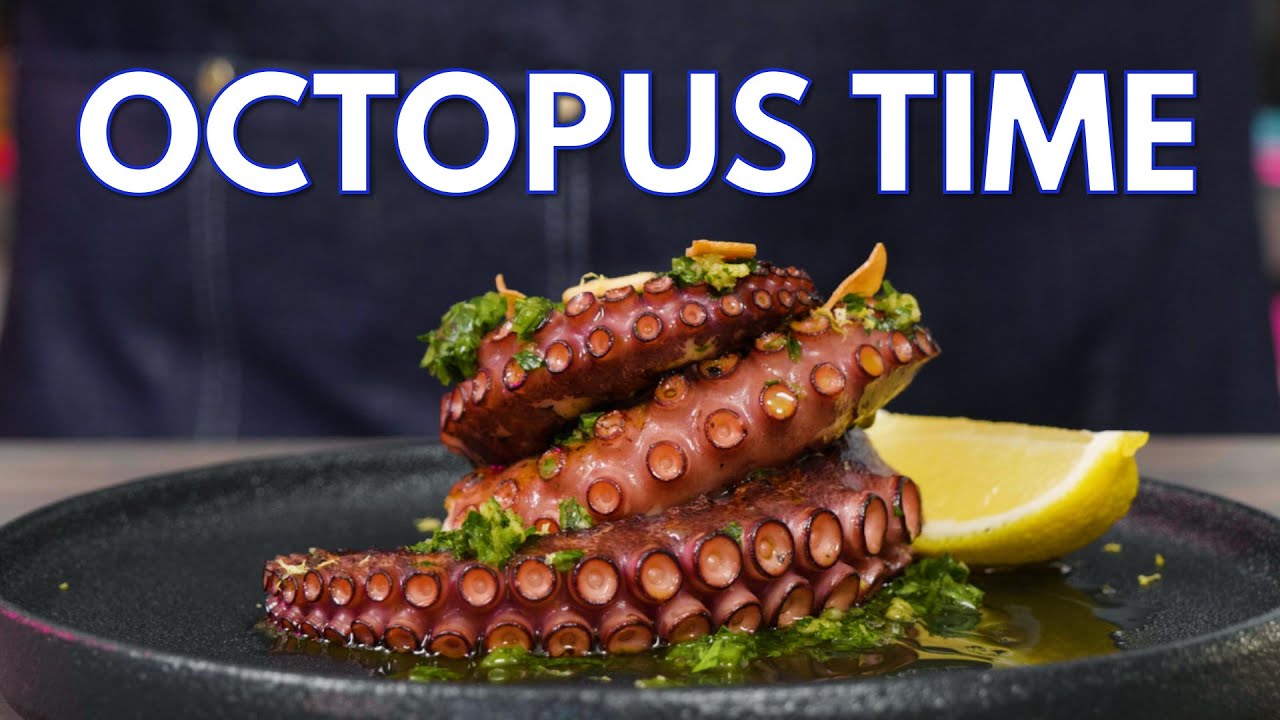 How to make the MOST TENDER Octopus you've ever had