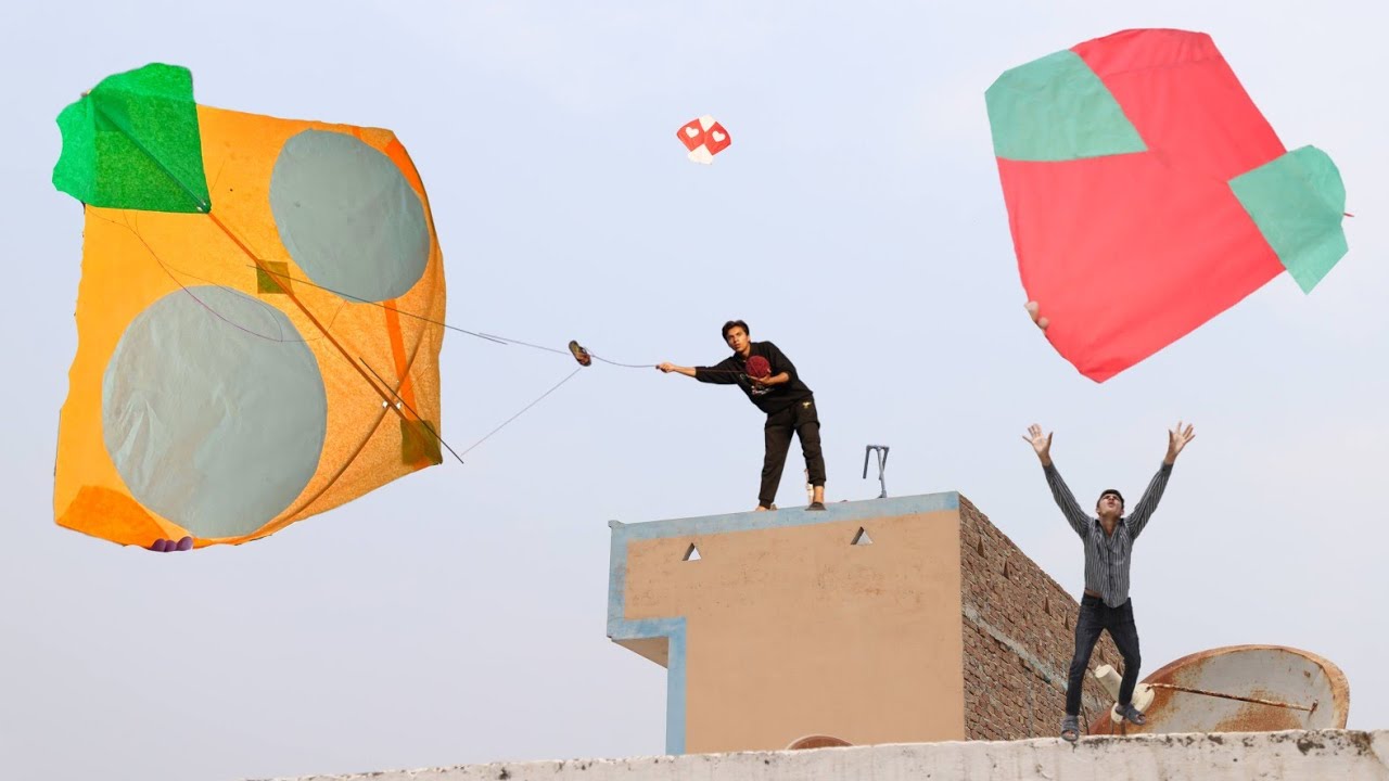 Beautiful Gudda Flying Vs Door Manja With Kite Challenge Nasir