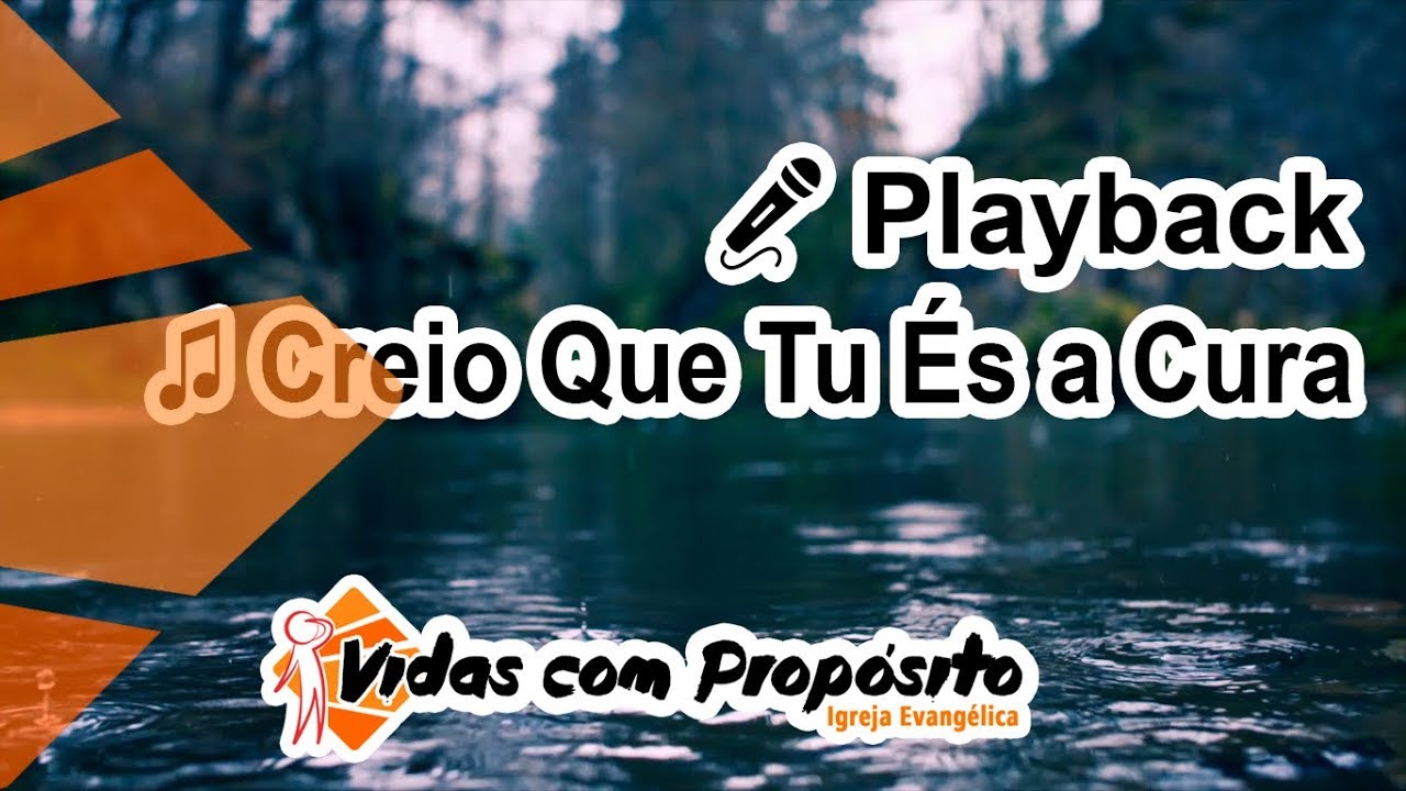 Creio Que Tu És a Cura - Gabriela Rocha, Playback Legendado