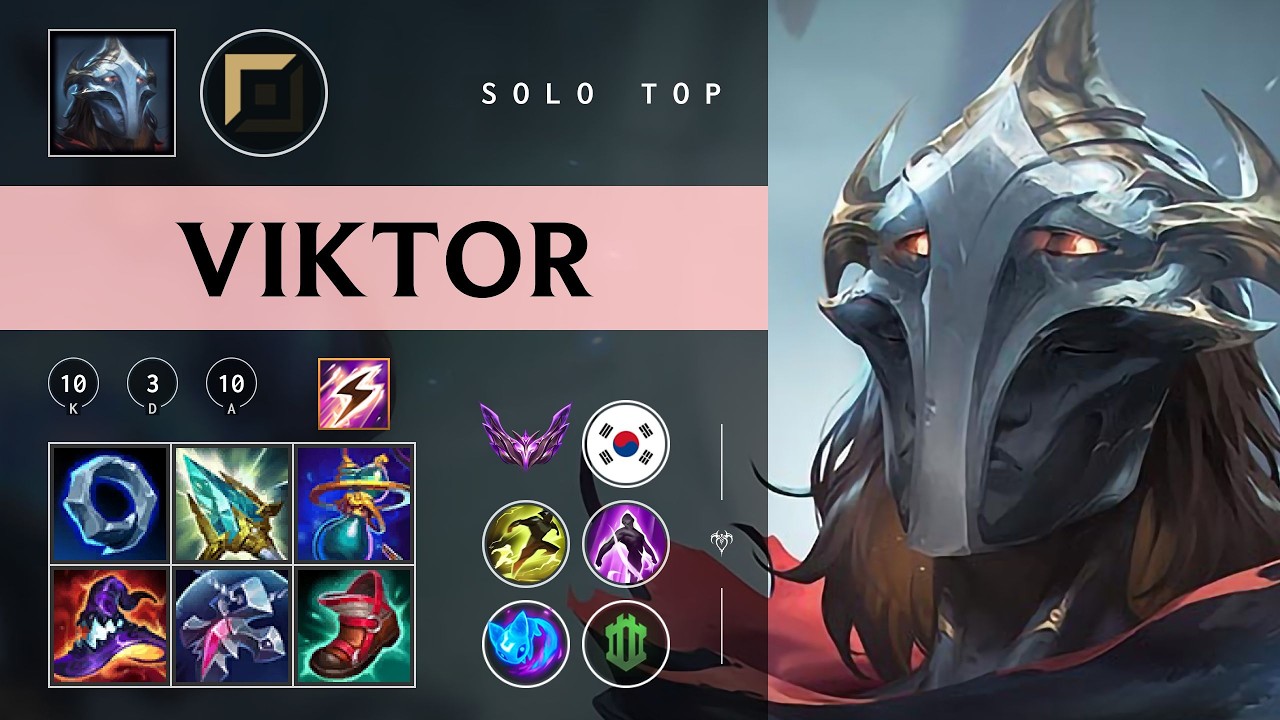 Viktor Top vs Quinn - KR Master Patch 26.04