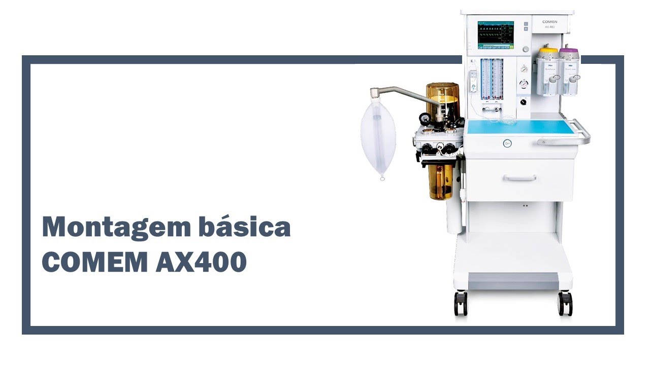 Montagem básica para ventilação - Comen AX400