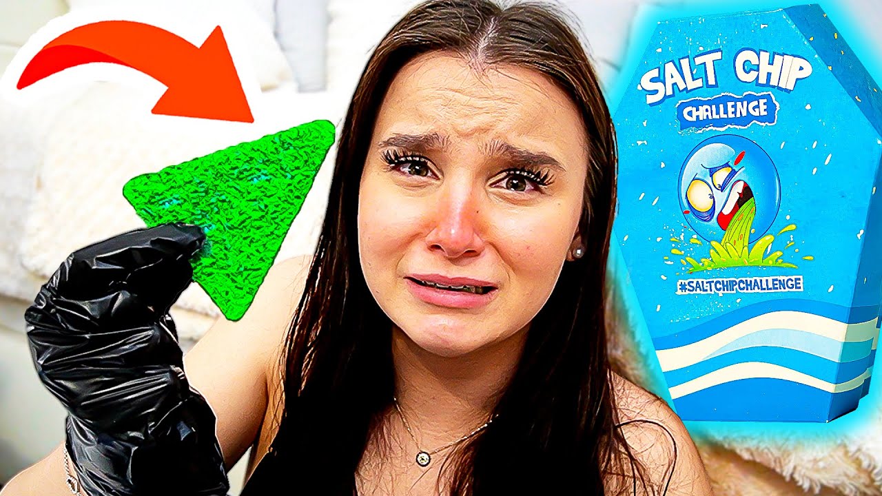 Ich mache die SALT CHIP CHALLENGE ! 🥵😫 (schlimm) - Celina