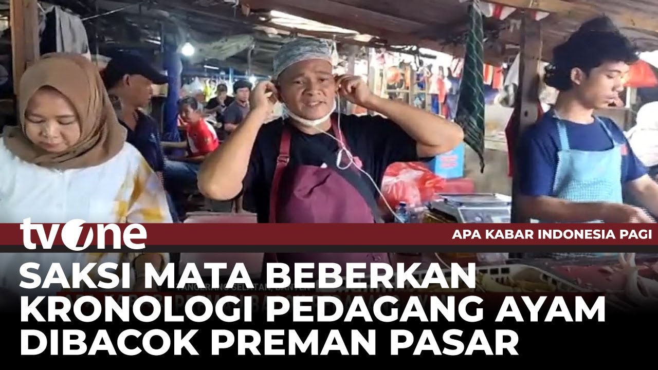 Kesal Tak Diberi Uang, Preman Bacok Pedagang Ayam | tvOne