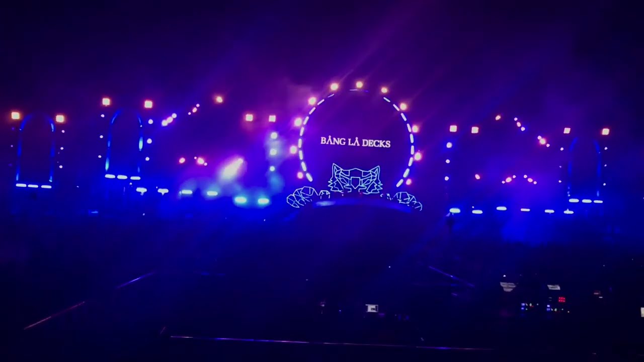 Bang La Decks at Full Moon Party Live in Yangon 2018