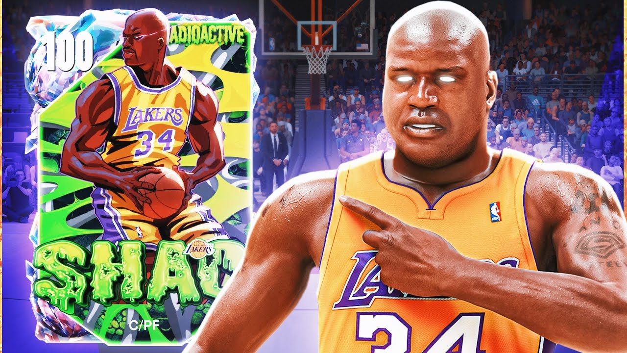 I Used 100 Overall Shaq And He's BROKEN