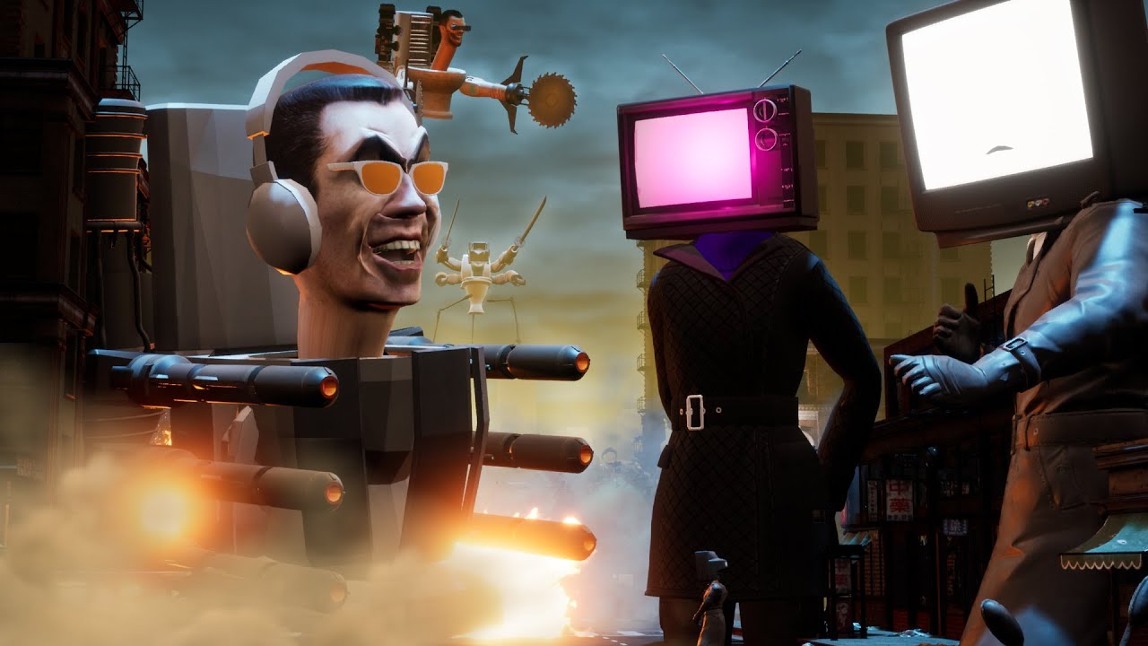 Titan Tv Woman TV Man vs Skibidi Toilet Upgraded Gman Boss [Fanmade]