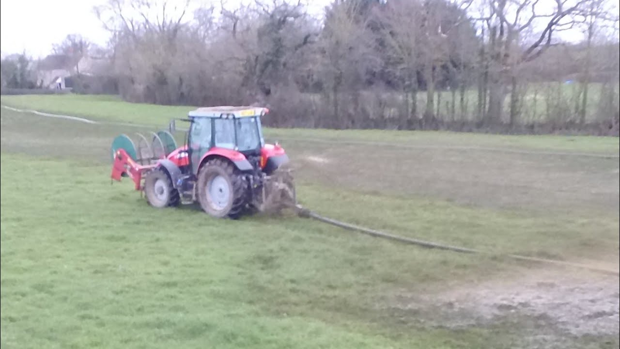 Umbilical slurry spreading, March 2021.