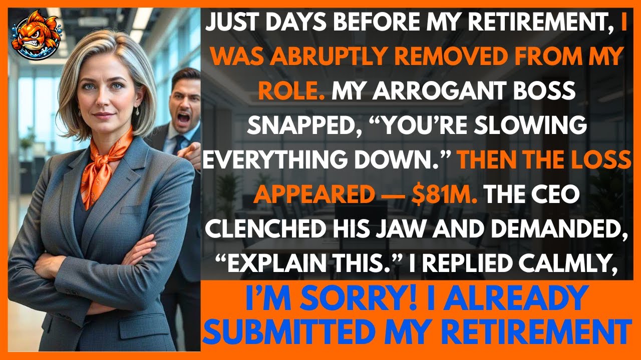 I Lost My Role to the CEO’s Niece Days Before Retirement. The Company Lost $81M Overnight