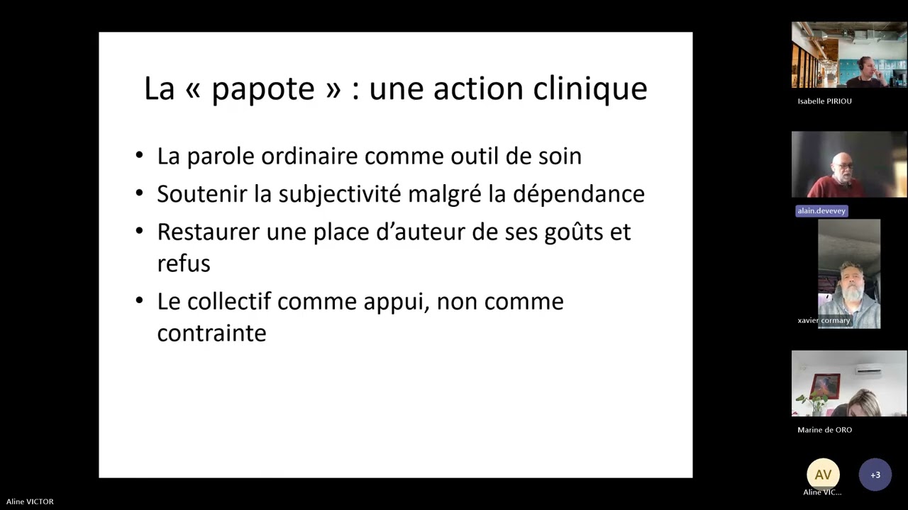 Masterclass Papote & Popote 13 janvier 2026