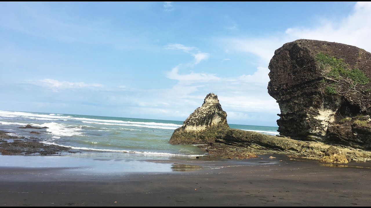 Wisata Alam Tasikmalaya; Pesona Pantai Batu Nunggul Cimanuk Tasikmalaya