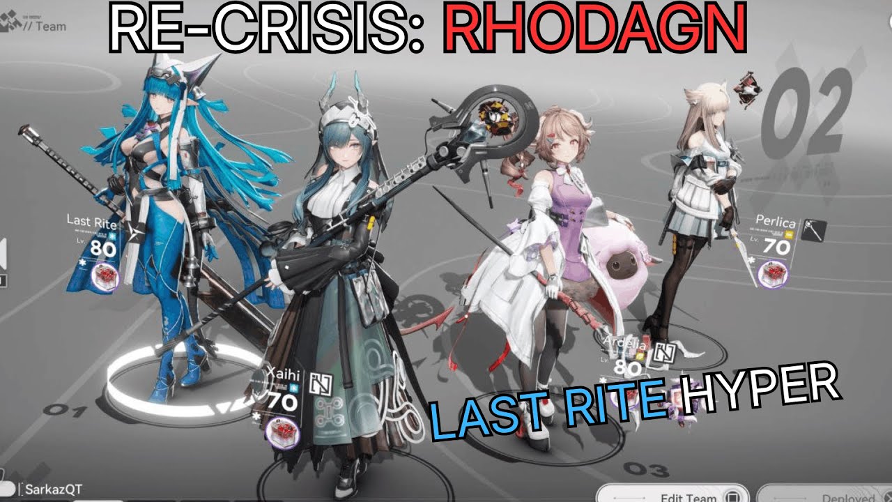 [Endfield] RE-Crisis: Rhodagn | Last Rite hypercarry (4:18)
