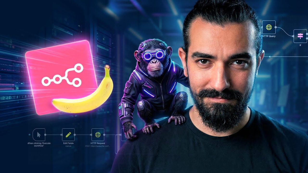 n8n + Nano Banana Pro: Создайте АВТОМАТИЧЕСКУЮ ФАБРИКУ AI-ИЗОБРАЖЕНИЙ (No Code)