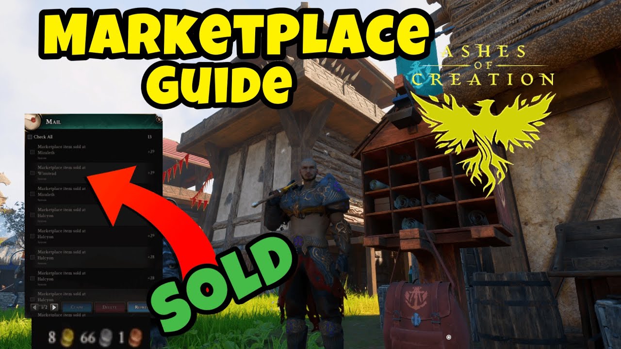 Marketplace - Auction House (Guide) - Ashes of Creation
