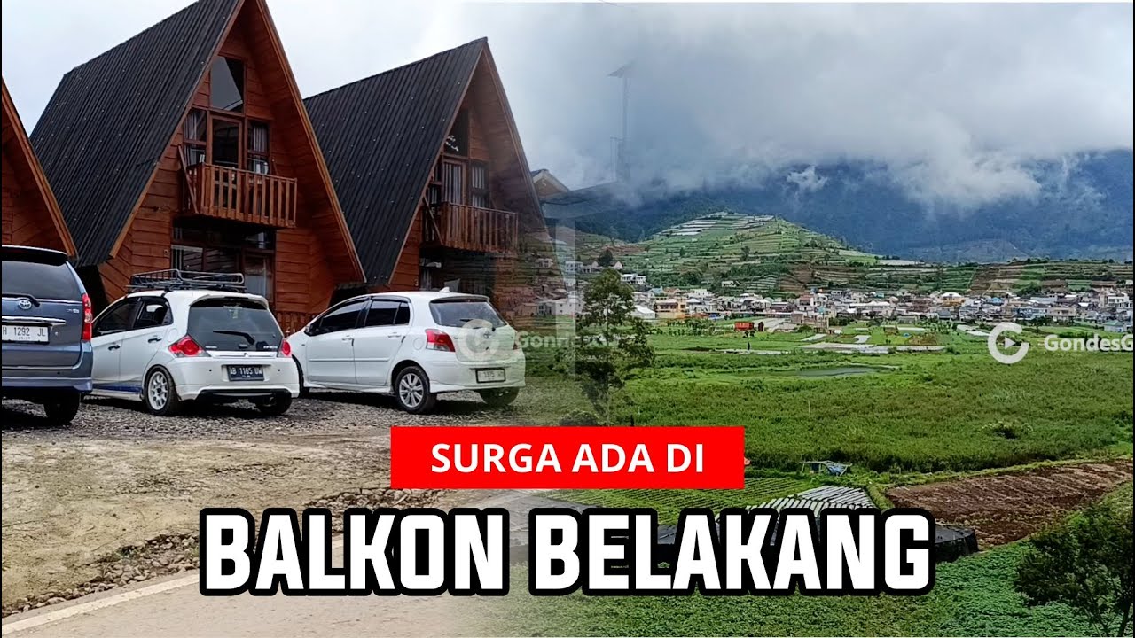 Penginapan di Dieng. Pinggir Jalan tapi View Balkon Belakangnya ISTIMEWA!