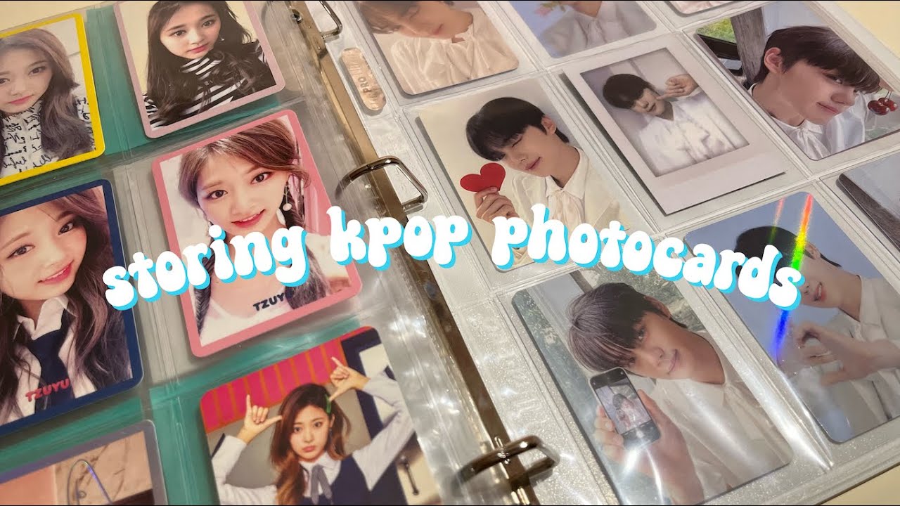 storing kpop photocards in my binder #4 ✿ {twice, kep1er, nct, exo, zb1}