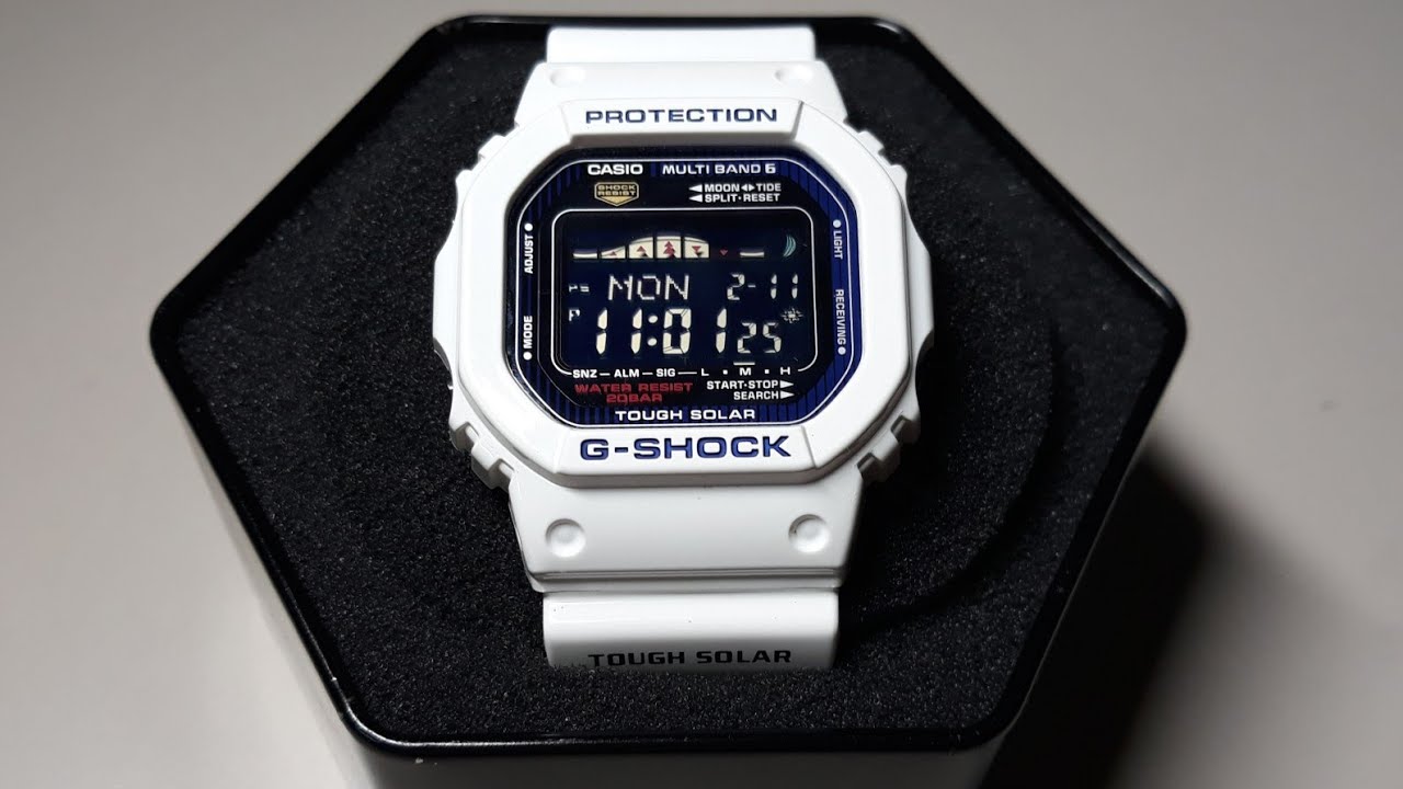 Review và hướng dẫn sử dụng đồng hồ Gshock gwx5600