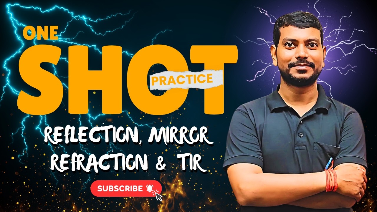12th Physics One Shot Practice | Reflection, Mirror, Refraction & TIR | Optics | AMBITION | Nawada