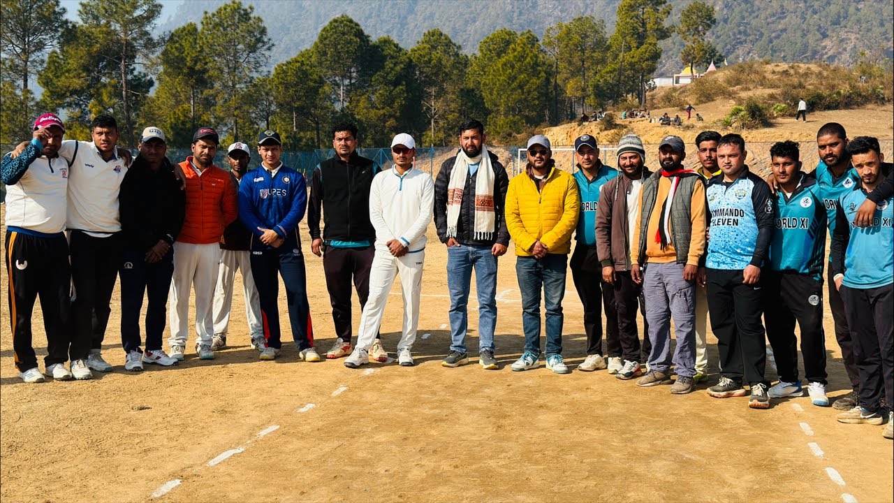 Target-194 over 15 Haldwani vs Commando 11 Berinag Live from sanyuda #livecricket