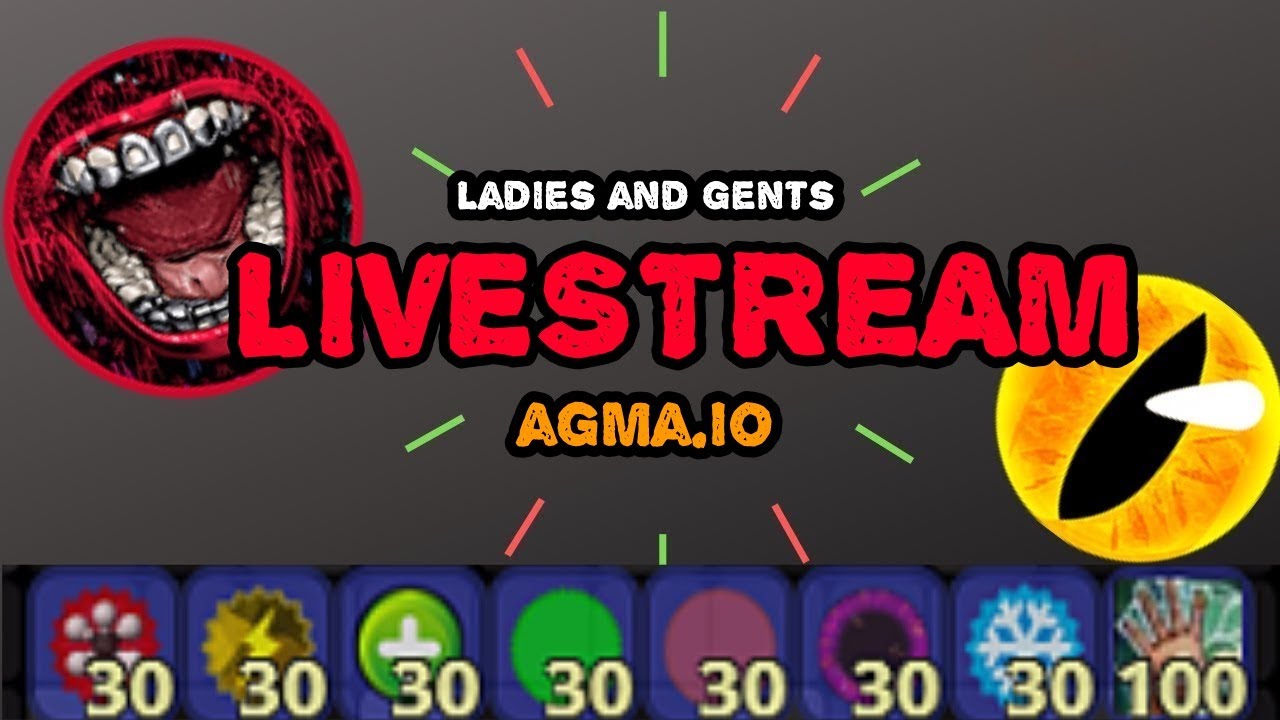 Official Live Stream - Agma.io With Sora!