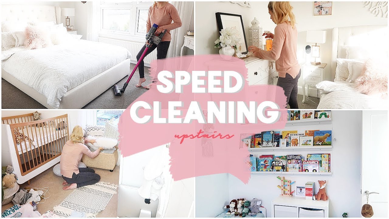 SPEED CLEANING | UPSTAIRS | GET ORGANISED WEEK