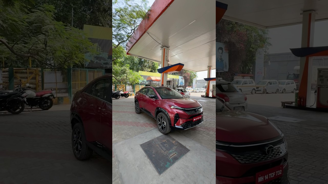 Tata Curvv Petrol Tank To Tank Mileage Test #mohitvihem #tatamotors #tatacurvv