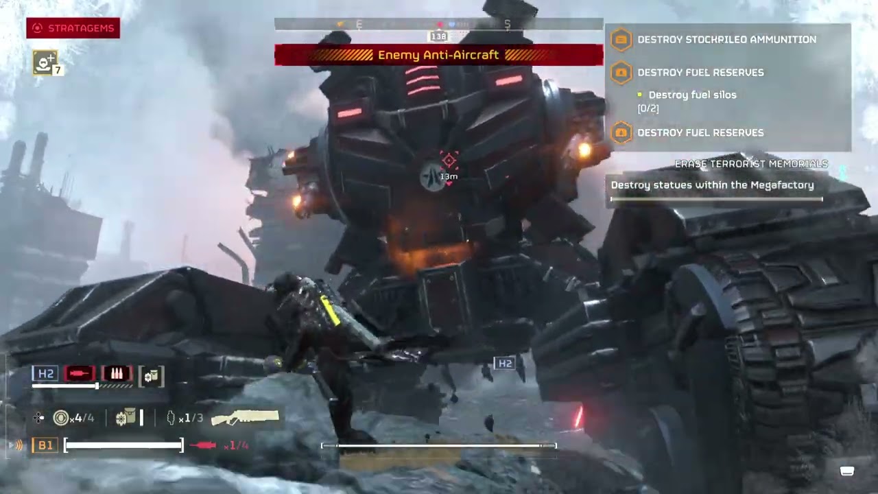 HELLDIVERS 2 PS5/ The cyberstan Is Bullying The Helldivers [ Sucicide 7 ] 