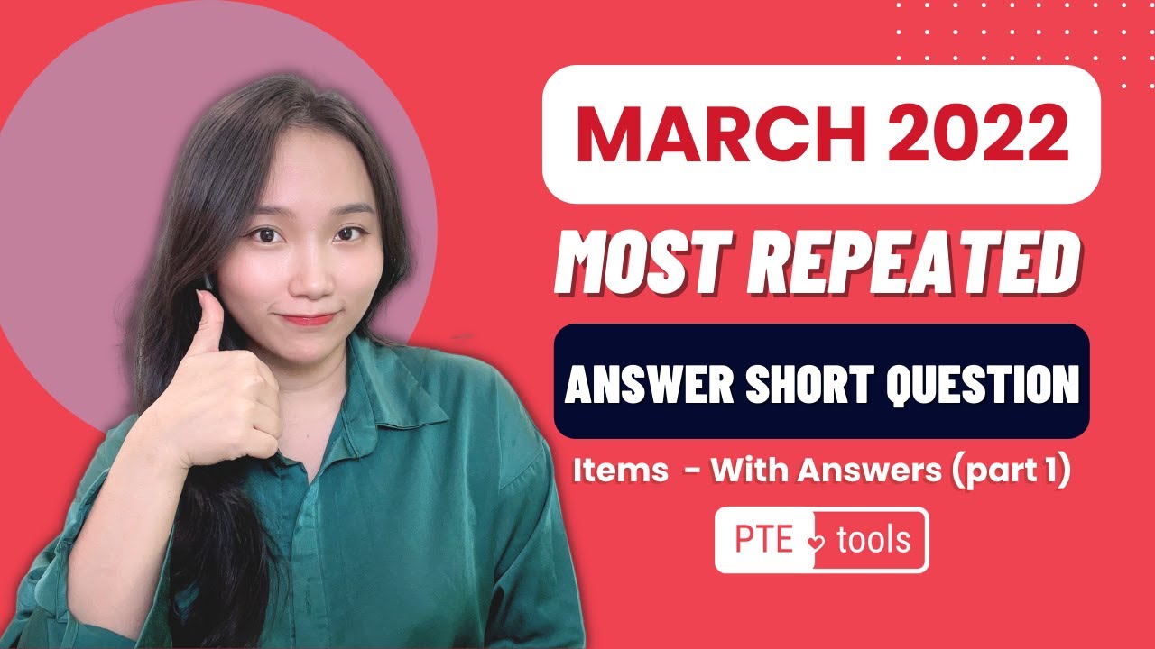 Most Repeated Answer Short Question Items - With Answers (PART 1) | March 2022