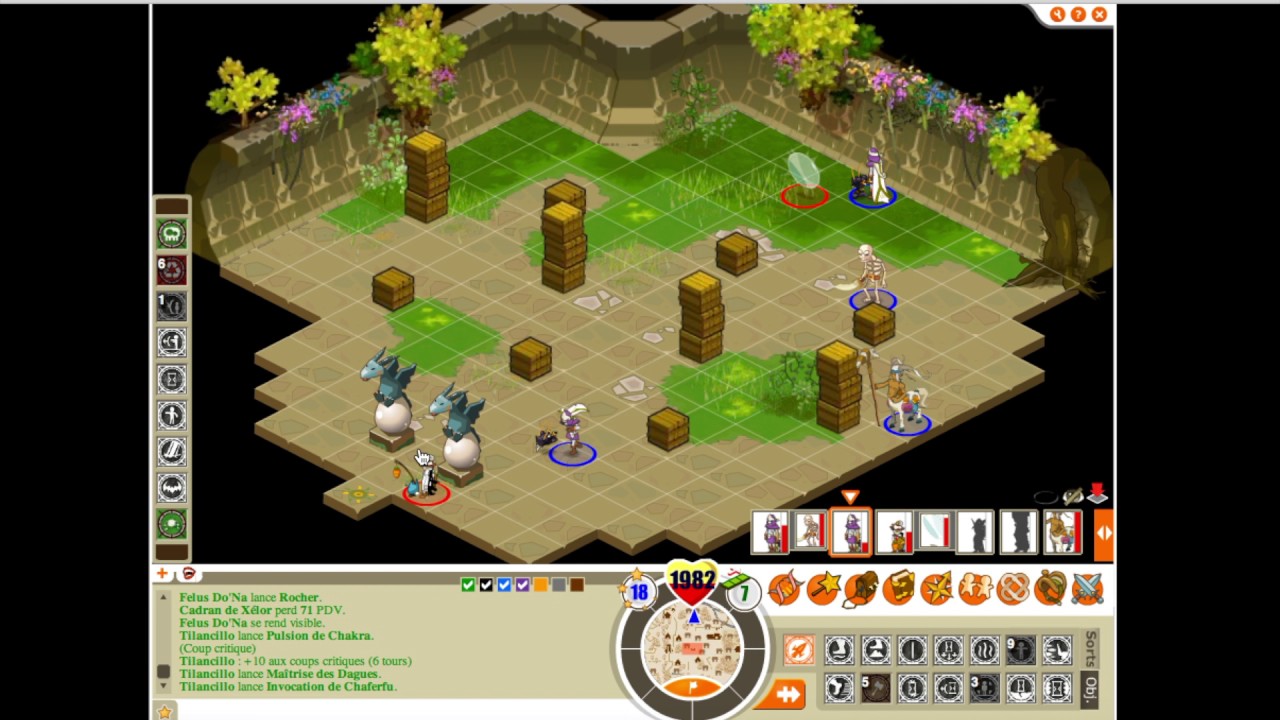 Dofus 1.29 - Ermite-Rikudo - Attaque PERCO