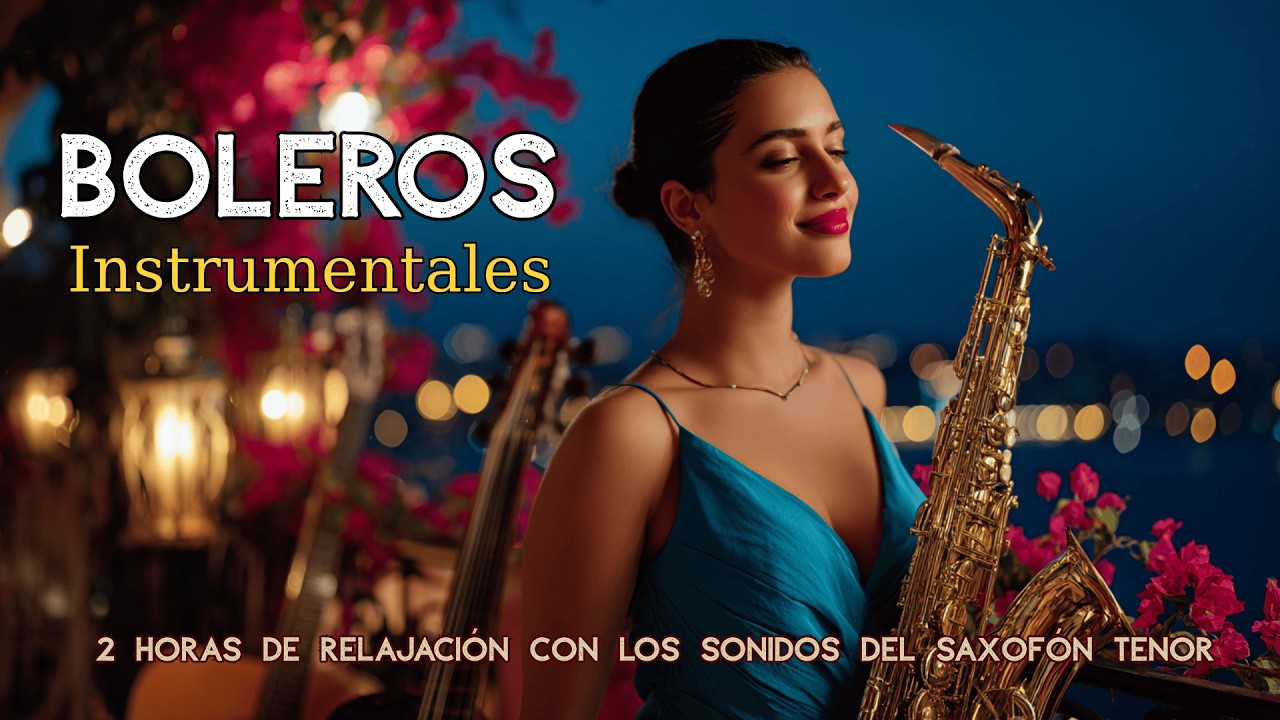 Vol. 144 | 2 Horas de Relajación con Saxofón Tenor | Latin Boleros Románticos Instrumentales