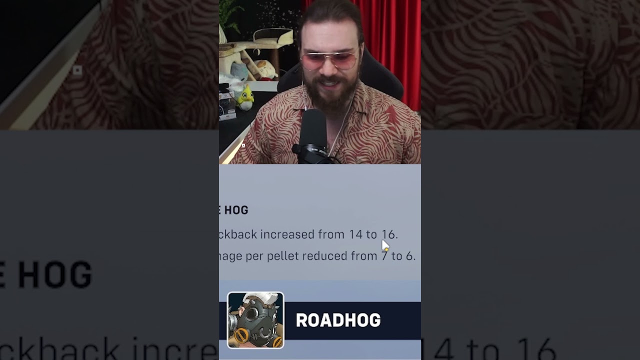 MASSIVE ROADHOG AND SIGMA NERFS #overwatch2 #gaming #overwatch