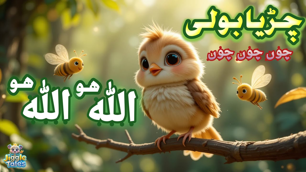 Chirya Boli Chu Chu | Allah Hoo Allah Hoo | Soothing Islamic Lullaby | Peaceful Sleep | 1 hour Poem