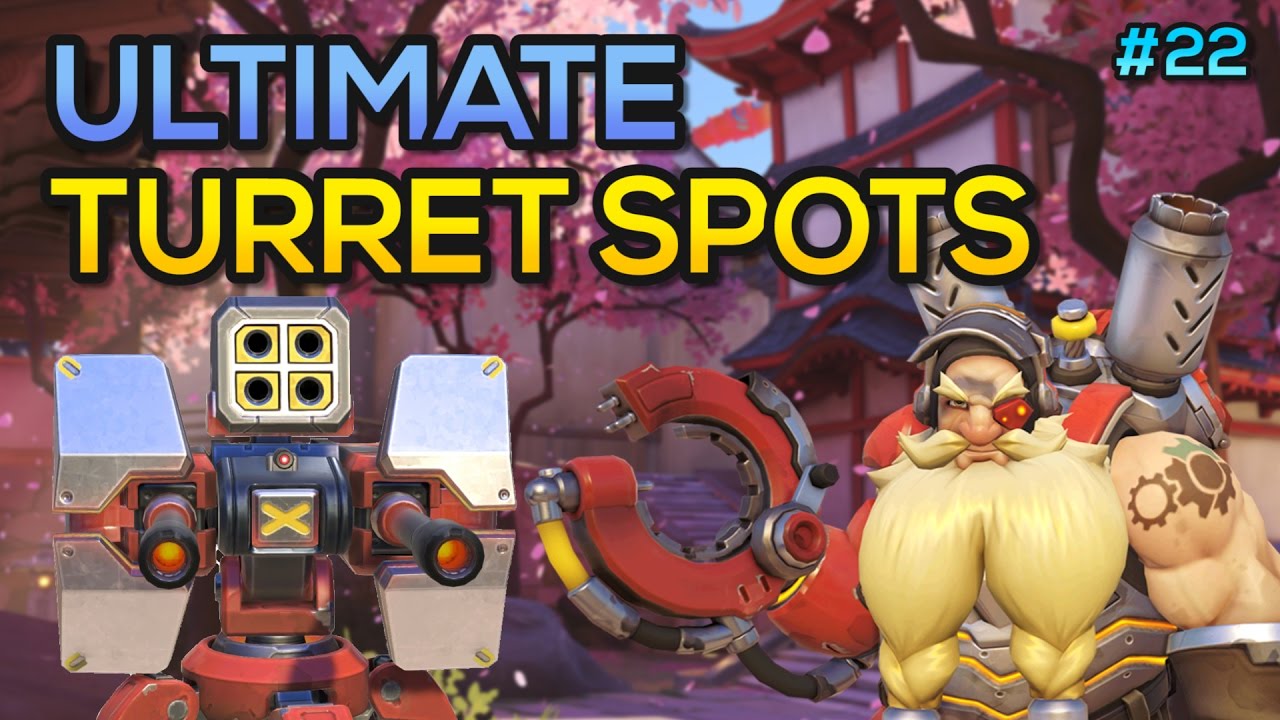 Torbjorn Turret Guide: Sneakiest Spots & Maximum Effect! - Overwatch #22