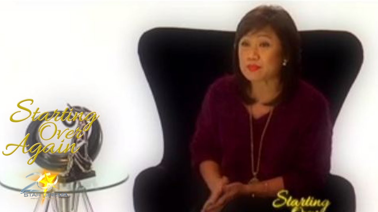 Up Close with Inang as the Director  of 'Starting Over Again' movie