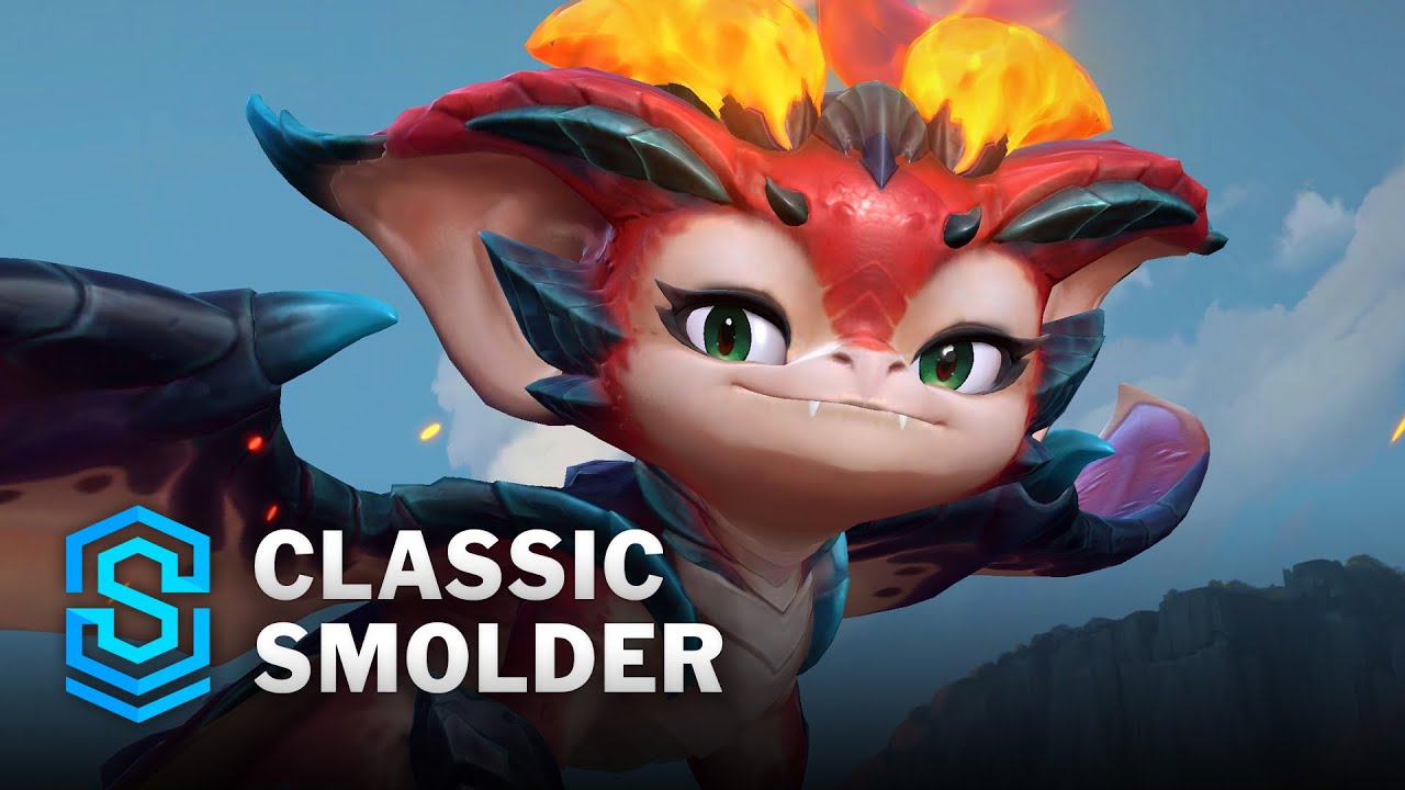 Classic Smolder Wild Rift Skin Spotlight