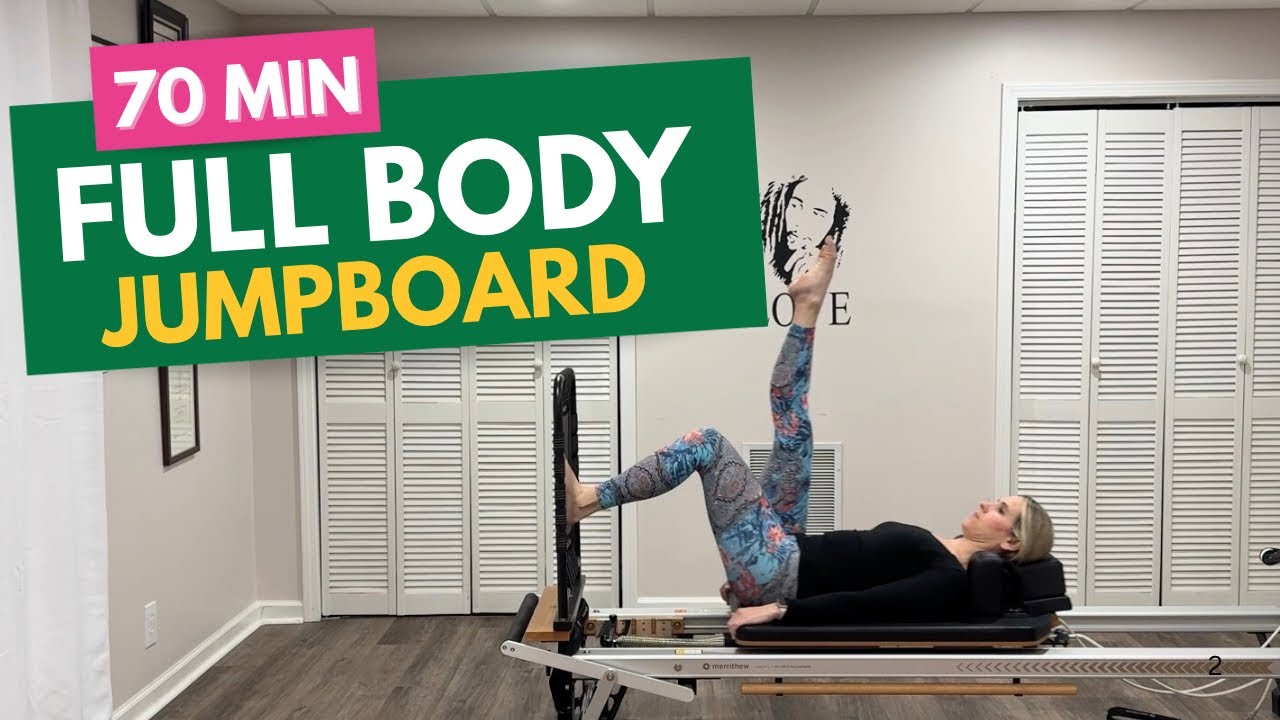 Pilates Jumpboard Reformer Workout | Cardio & Strength | Intermediate #3