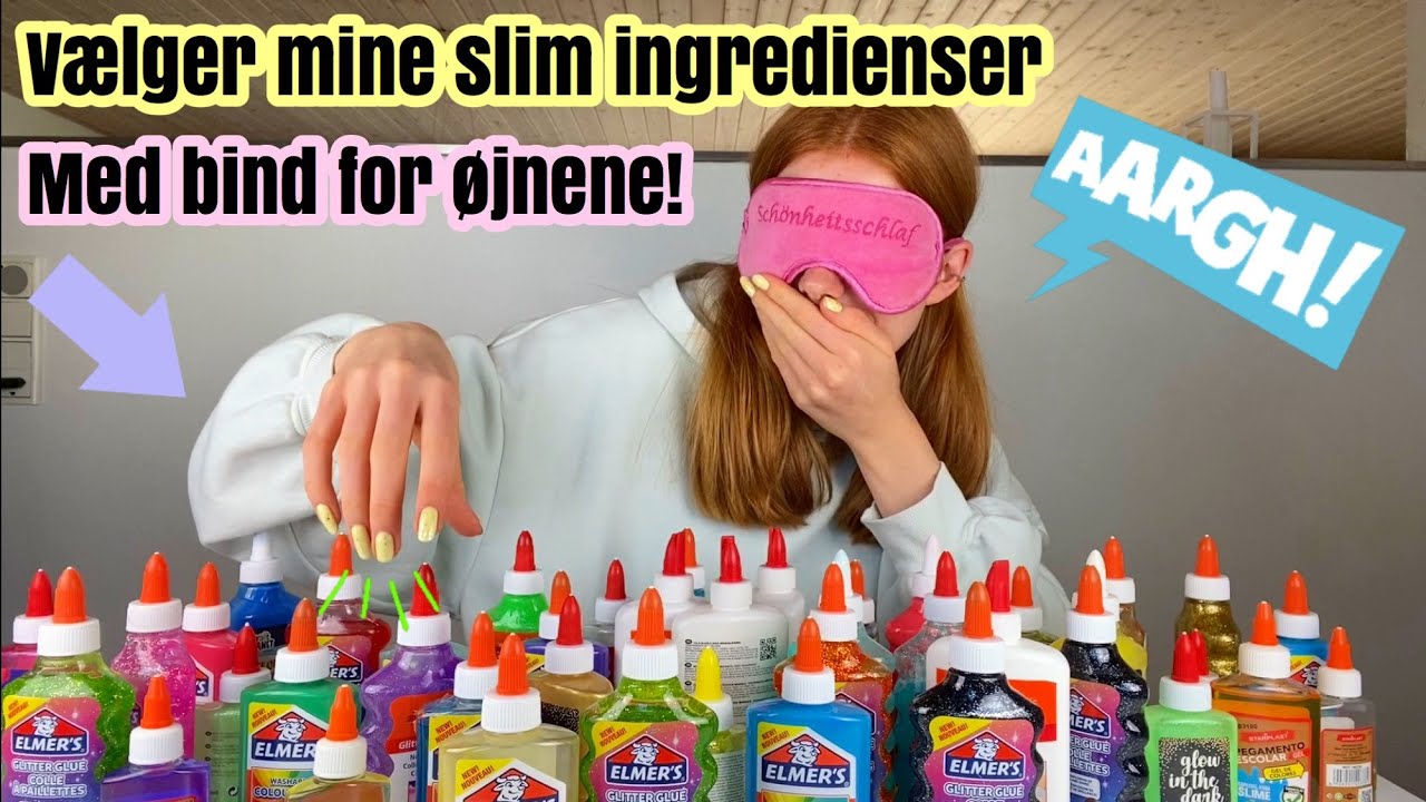 V&AElig;LGER MINE SLIM INGREDIENSER MED BIND FOR &Oslash;JNENE!! //Emmes krea-verden//
