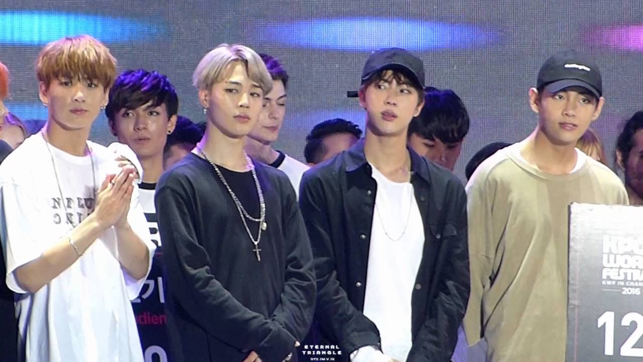 160930 BTS V & JM the cute angels