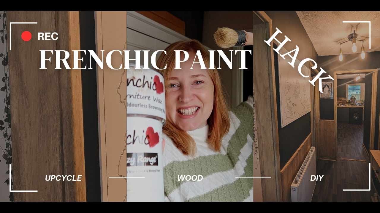 FRENCHIC FAUX WOOD HACK | BROWNING WAX | CREME DE LA CREME | SKIRTING BOARDS