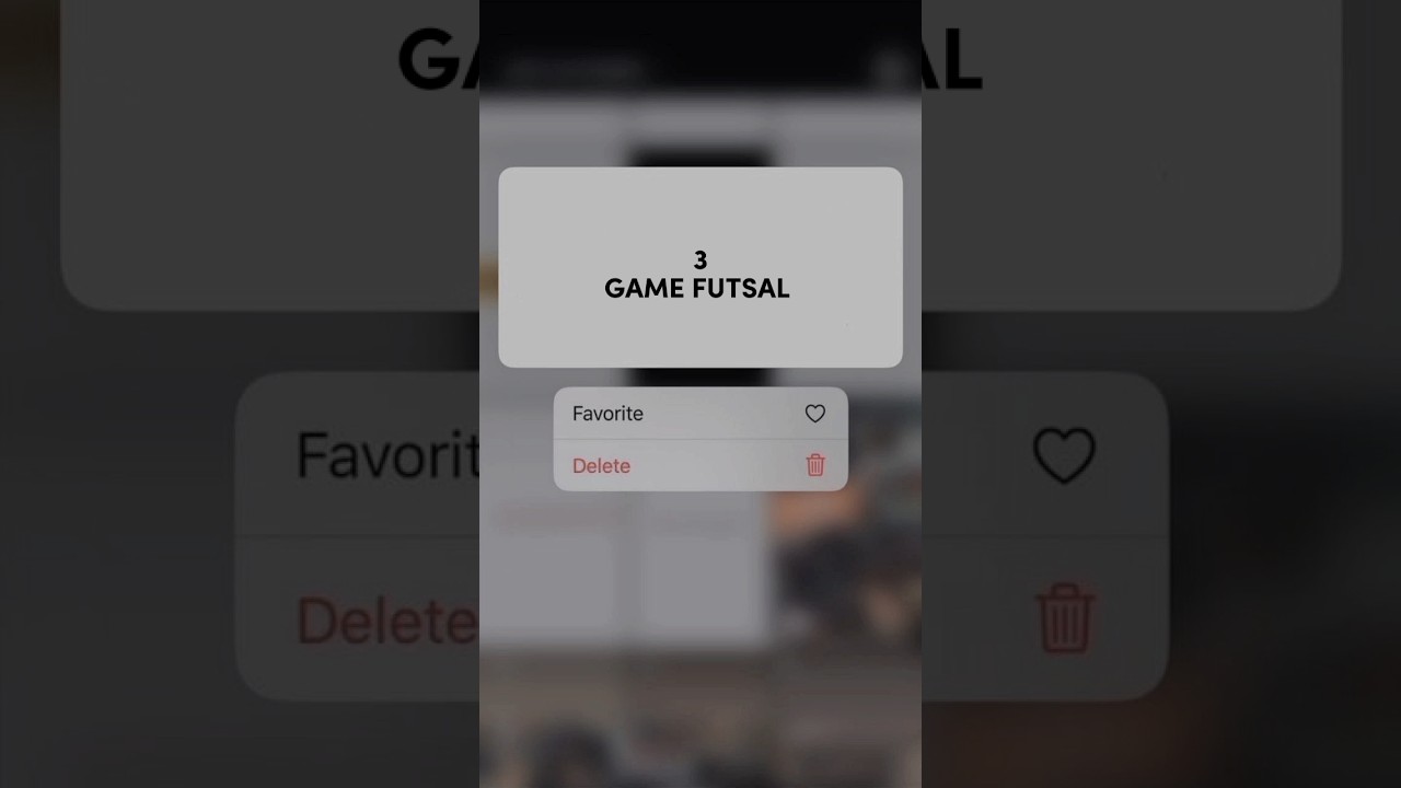 3 GAME FUTSAL #futsal #seru #GAME