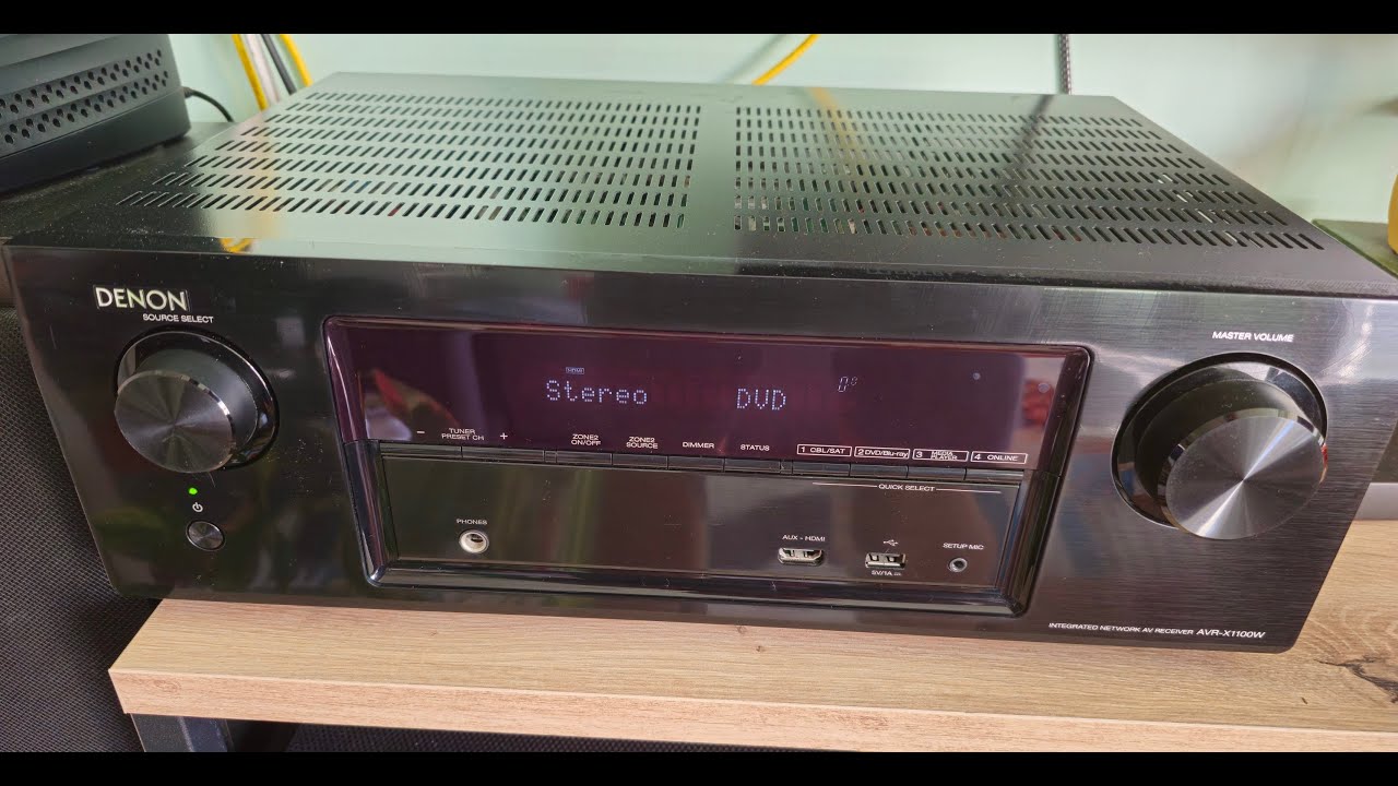 Denon AVR-X1100W erősítő javítása