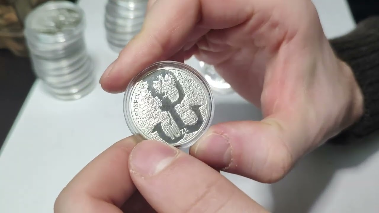 Srebrne monety NBP 20 zł i 10 zł