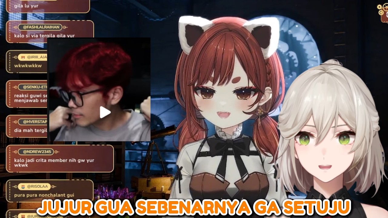 Klarifikasi, yura sebenarnya ga setuju kalo via dekat sama bang al?