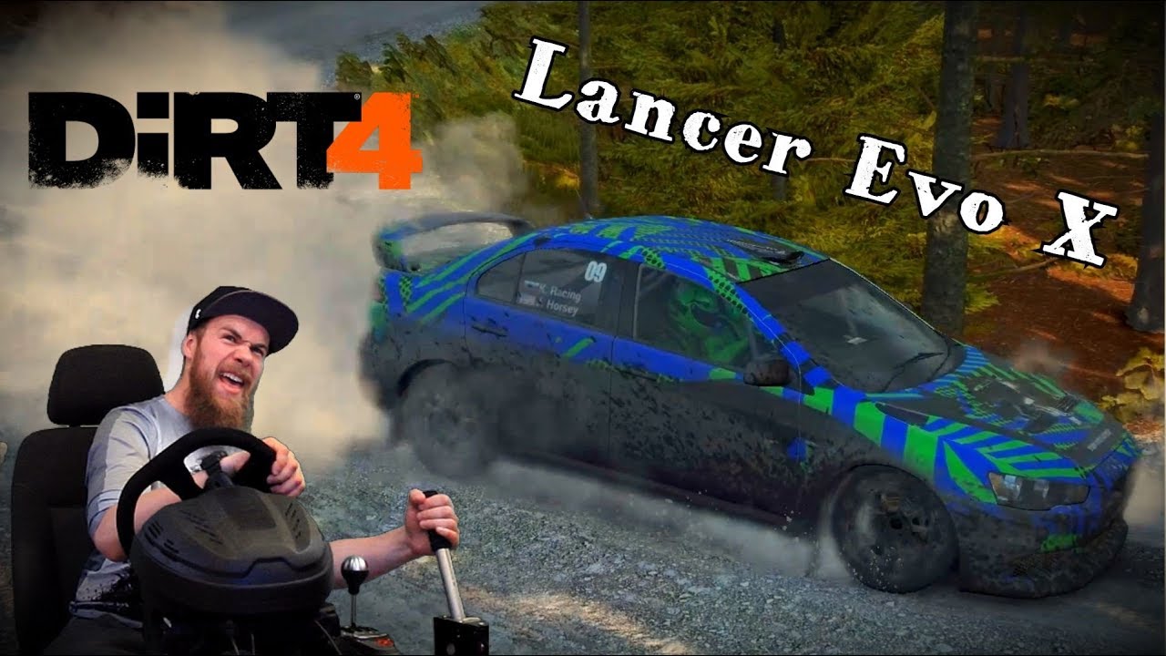 Dirt 4 - Даем ПРОСРАТЬСЯ Mitsubishi Lancer Evo X, прохождение США и Уэльс