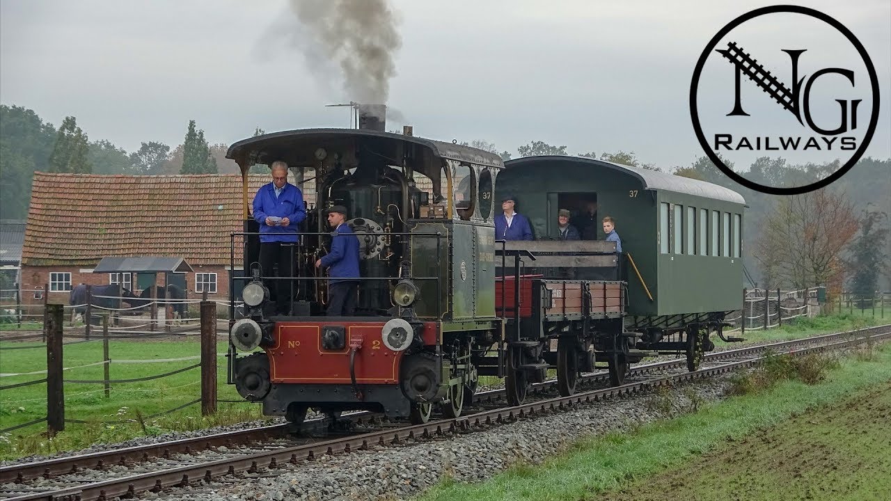 20 oktober 2019 Najaarsstoomdag 2019 bij de Museum Buurtspoorweg