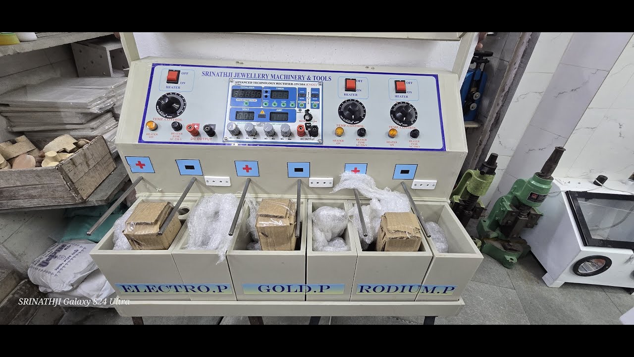 24carat gold plating machine by gold tool