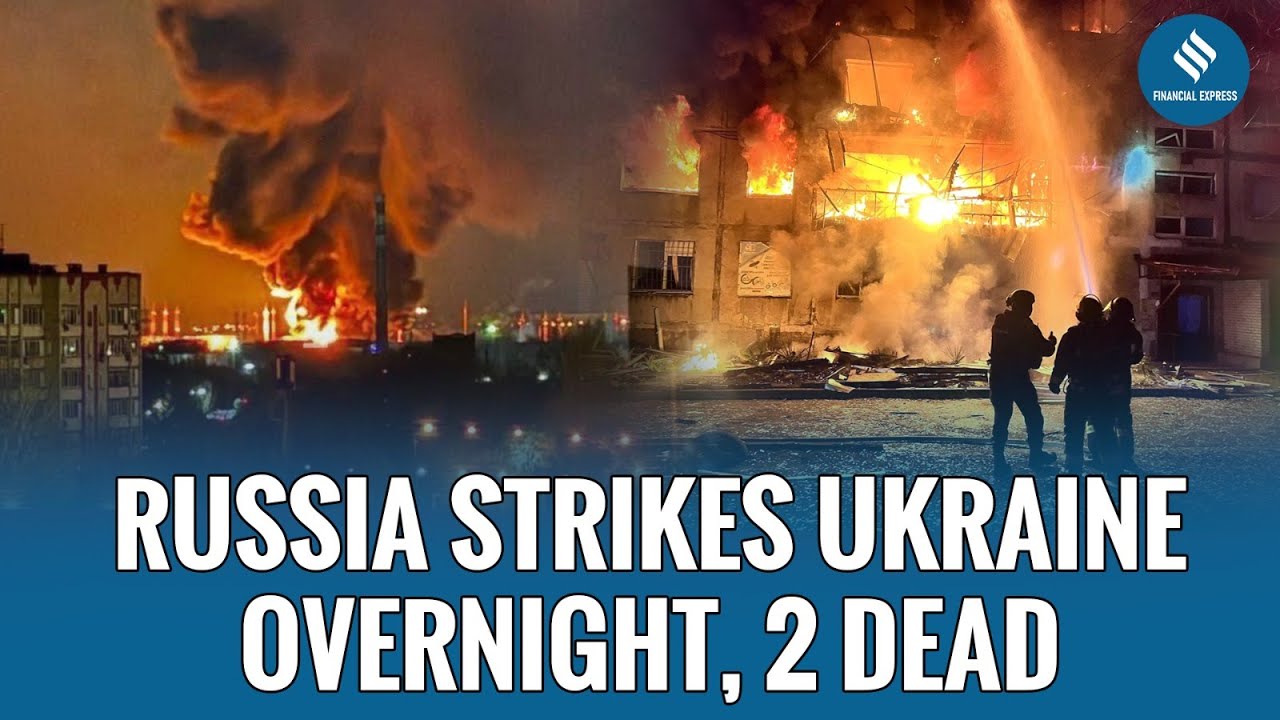 WATCH: Deadly Russian Attacks Hit Ukraine's Kyiv & Zaporizhzhia, 2 killed & 13 injured