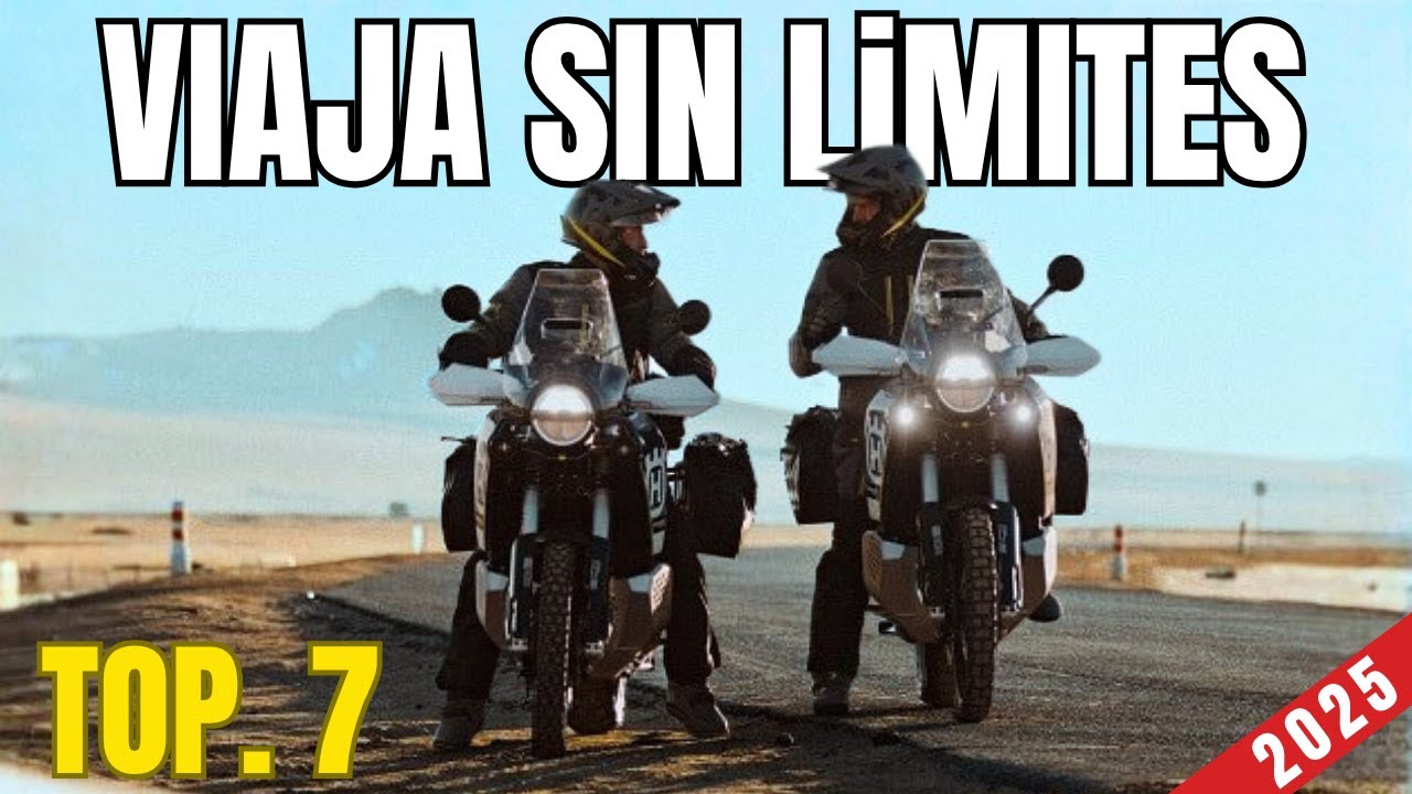 TOP 7 Motos Trail 2025 para Viajar Solo o en Pareja